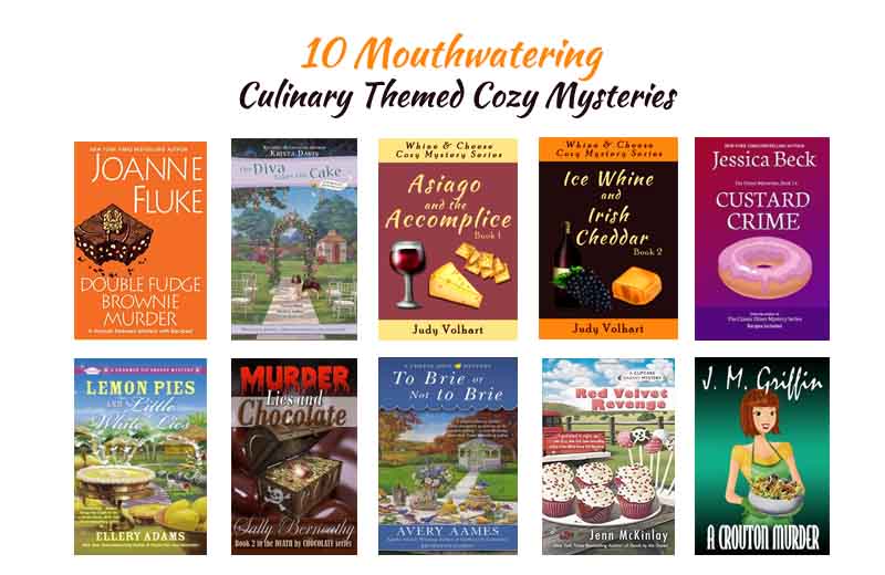 10 Mouthwatering Culinary Themed Cozy Mysteries BOOKGLOW